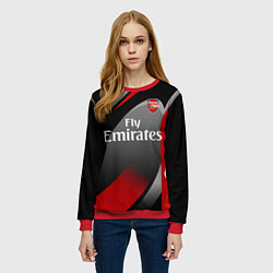 Свитшот женский ARSENAL UNIFORM, цвет: 3D-красный — фото 2