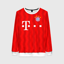 Свитшот женский FC Bayern Munchen, цвет: 3D-белый