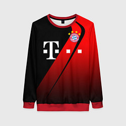 Свитшот женский FC Bayern Munchen Форма, цвет: 3D-красный