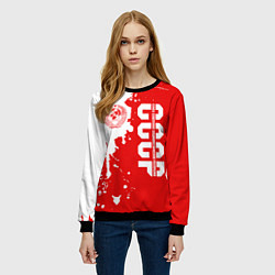 Свитшот женский СССР, цвет: 3D-черный — фото 2