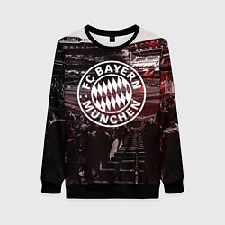 Свитшот женский FC BAYERN MUNCHEN, цвет: 3D-черный