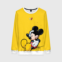 Свитшот женский Mickey, цвет: 3D-белый