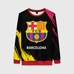 Свитшот женский BARCELONA БАРСЕЛОНА, цвет: 3D-красный