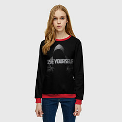 Свитшот женский EMINEM, цвет: 3D-красный — фото 2