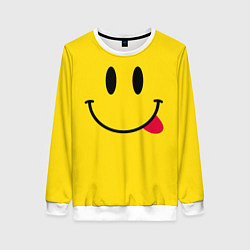 Женский свитшот Смайлик милый