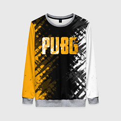 Свитшот женский PUBG, цвет: 3D-меланж