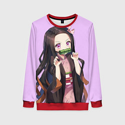 Свитшот женский Nezuko Kamado Neit, цвет: 3D-красный