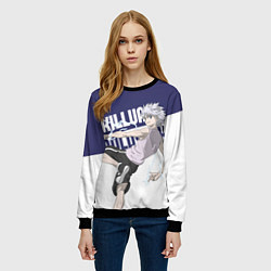 Свитшот женский Киллуа Золдик, цвет: 3D-черный — фото 2