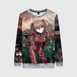 Женский свитшот Аска Евангелион