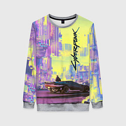 Женский свитшот Cyberpunk 2077