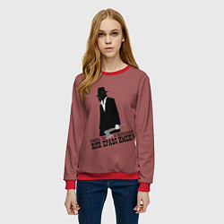 Свитшот женский Раскольников, цвет: 3D-красный — фото 2