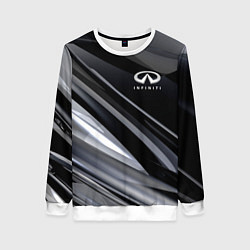 Свитшот женский Infiniti, цвет: 3D-белый