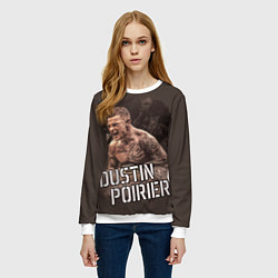 Свитшот женский ДАСТИН ПОРЬЕ, цвет: 3D-белый — фото 2