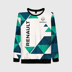 Свитшот женский Renault, цвет: 3D-черный