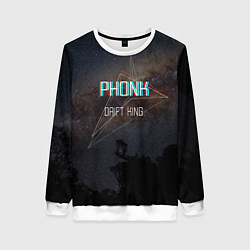 Женский свитшот PHONK Drift King фонк дрифт