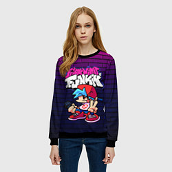 Свитшот женский FRIDAY NIGHT FUNKIN, цвет: 3D-черный — фото 2