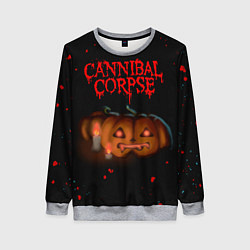 Свитшот женский Cannibal Corpse, цвет: 3D-меланж