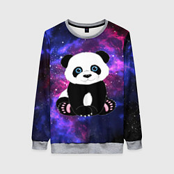 Свитшот женский Space Panda, цвет: 3D-меланж