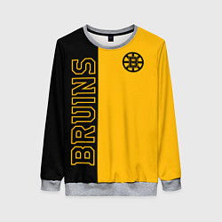 Свитшот женский NHL BOSTON BRUINS, цвет: 3D-меланж