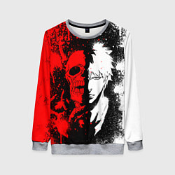 Свитшот женский ИЧИГО БЛИЧ ICHIGO BLEACH, цвет: 3D-меланж