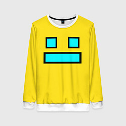 Женский свитшот Geometry Dash: Smile