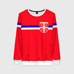 Женский свитшот Сборная Сербии