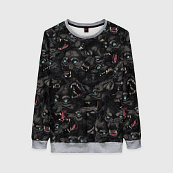 Женский свитшот Волки Wolwes