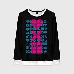 Женский свитшот Любовь Смерть Роботы