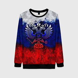 Женский свитшот Россия Russia Герб