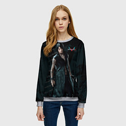 Свитшот женский V in DMC, цвет: 3D-меланж — фото 2