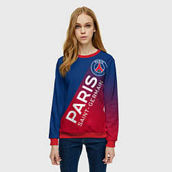Свитшот женский ФК ПСЖ PARIS SAINT GERMAIN, цвет: 3D-красный — фото 2