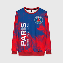 Свитшот женский ФК ПСЖ PARIS SAINT GERMAIN, цвет: 3D-красный