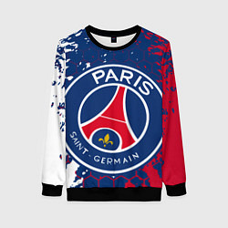 Свитшот женский ФК ПСЖ FC PSG PARIS SG, цвет: 3D-черный