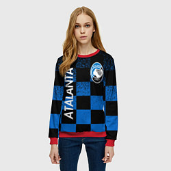 Свитшот женский FC ATALANTA ФК АТАЛАНТА, цвет: 3D-красный — фото 2