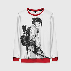 Свитшот женский BW Elly, цвет: 3D-красный