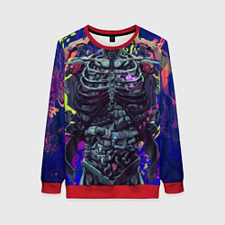 Женский свитшот Cuber skelet