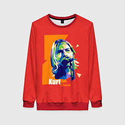 Женский свитшот Kurt Cobain