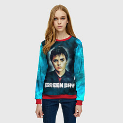 Свитшот женский Billie GreenDay ГринДай Z, цвет: 3D-красный — фото 2