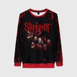 Свитшот женский SLIPKNOT СЛИПКНОТ Z, цвет: 3D-красный