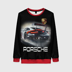 Свитшот женский PORSHE, цвет: 3D-красный