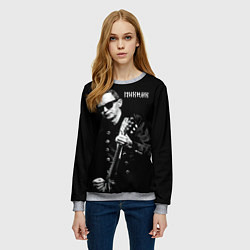 Свитшот женский Пикник Эдмунд Шклярский, цвет: 3D-меланж — фото 2