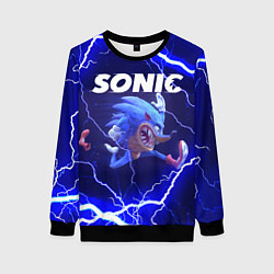 Свитшот женский SONIC СОНИК Z, цвет: 3D-черный