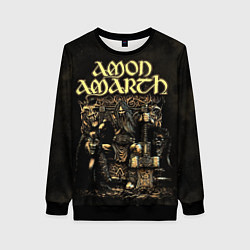 Свитшот женский Amon Amarth, цвет: 3D-черный