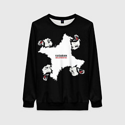 Свитшот женский KASABIAN, цвет: 3D-черный