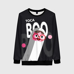 Свитшот женский Toca Boo, цвет: 3D-черный