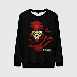 Свитшот женский Рукотворный кошмар, цвет: 3D-черный