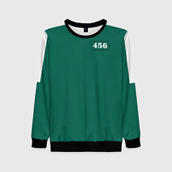 Женский свитшот Как в Игре в кальмара без пятен