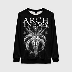 Свитшот женский Arch Enemy, War Eternal, цвет: 3D-черный