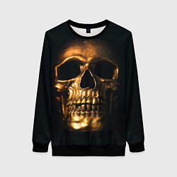 Женский свитшот Gold Skull