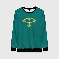 Свитшот женский Сыны Хоруса цвет легиона, цвет: 3D-черный